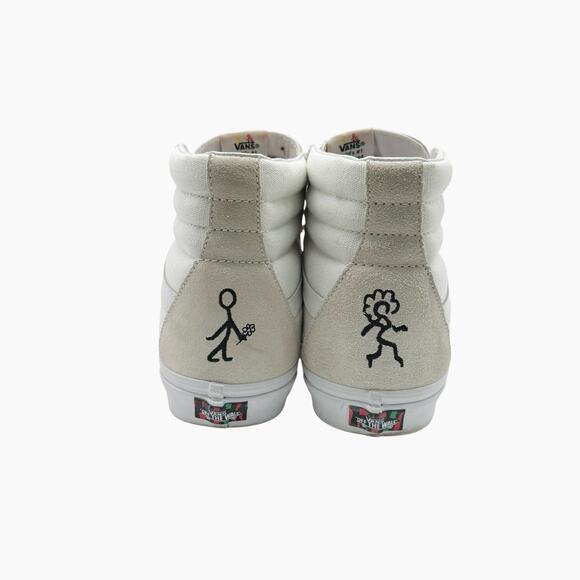 Vans‎ X A Tribe Called Quest Sk8-Hi Sneaker White Men’s Size 12 - Picture 6 of 9